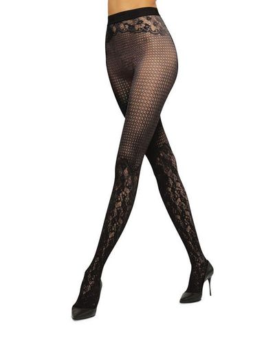 Bas Jarretière Wolford SIXTY-SIX Couleur Honey - Taille M - Neuf Avec étiquettes - Autriche