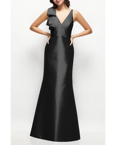 Alfred Sung V Neck Sleeveless Sateen Twill Cocktail Dresses for Women Up to 56 off Lyst