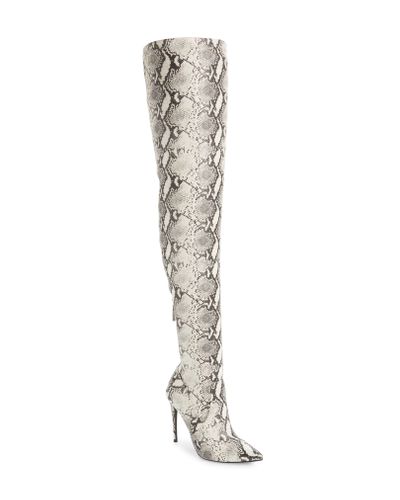 steve madden domain thigh high boot