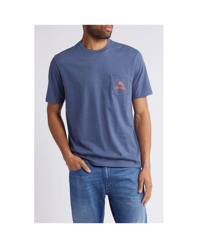 Tommy Bahama Drive & Shine Graphic T-Shirt - Blue