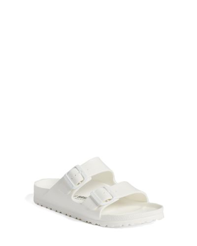 Birkenstock Essentials - Arizona Slide Sandal in White - Lyst