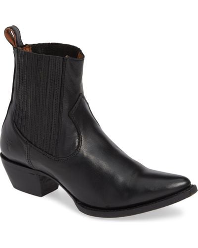 Frye sacha chelsea black hot sale