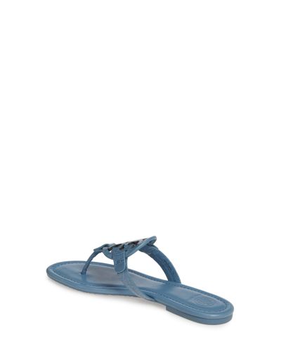 blue yonder tory burch sandals