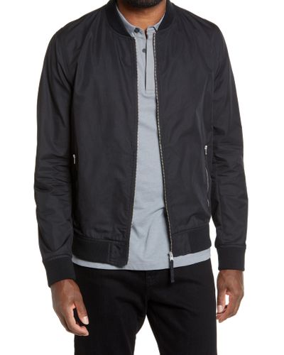 slim fit bomber jacket
