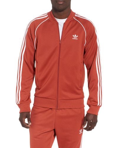 sst track jacket orange