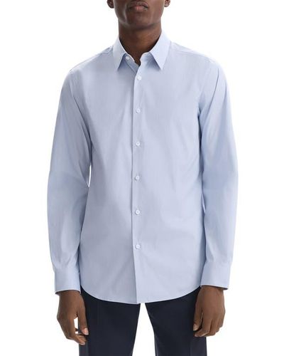 Theory Men's Myhlo Long Sleeve Crew Neck In Breach - Product Details