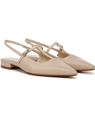 vince cadya square toe slingback flat
