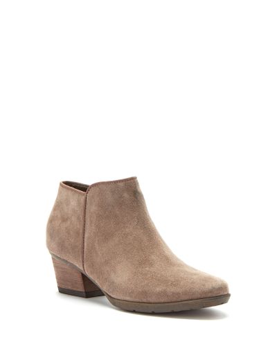 blondo mushroom suede booties
