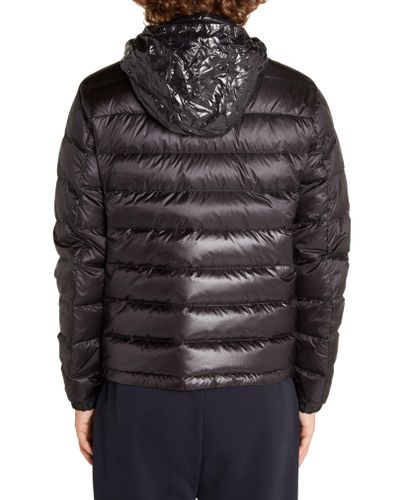 Moncler Aimar Hooded Puffer Jacket in Black for Men - Lyst