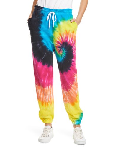 Polo Ralph Lauren Tie Dye Jogger Pants in Pink - Lyst