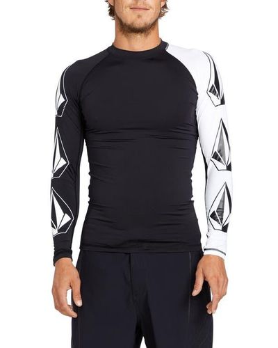 Volcom Surf Vitals Jack Robinson Long Sleeve Rashguard - Black