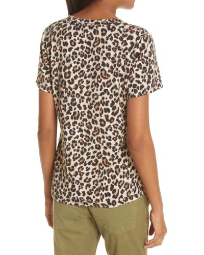 veronica beard leopard top