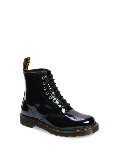 teal dr martens