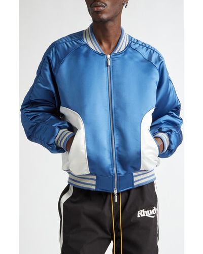 Rhude 呼び寄せ Souvenir Bomber Jacket M ルード ジャケット