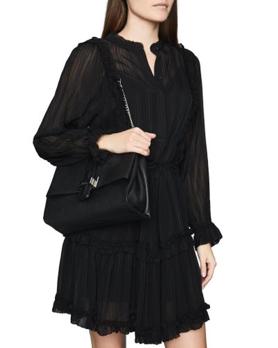 Reiss maya leather shoulder bag new arrivals