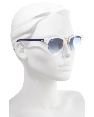 white clubmaster sunglasses