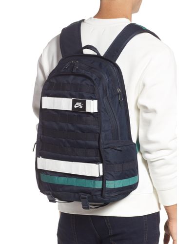 Nike Sb Rpm Skateboarding Backpack In Navy Blue For Men Lyst Nike Sb Rpm Skateboarding Backpack In Navy Blue For Men Lyst