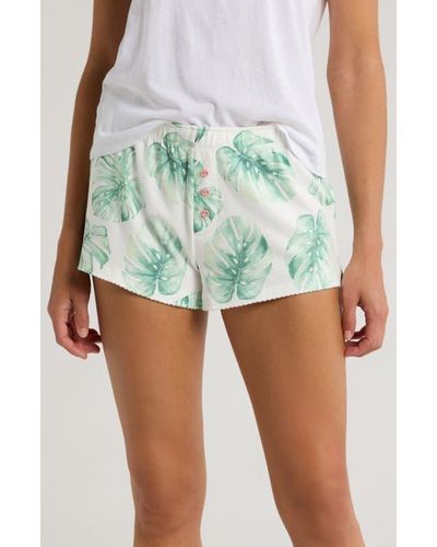 PJ Salvage Women's Loungewear In Full Bloom Pajama Pj Set Lemon at