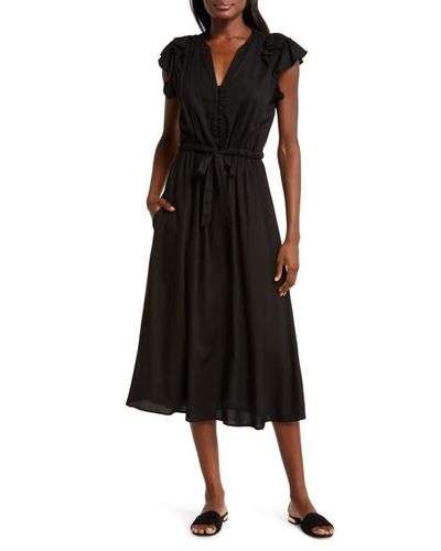 Elan Dress Vneck 3/4 Sleeve main image 0