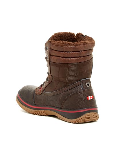 pajar tour fleece lined boot