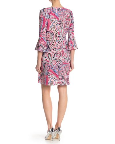 tommy hilfiger paisley dress