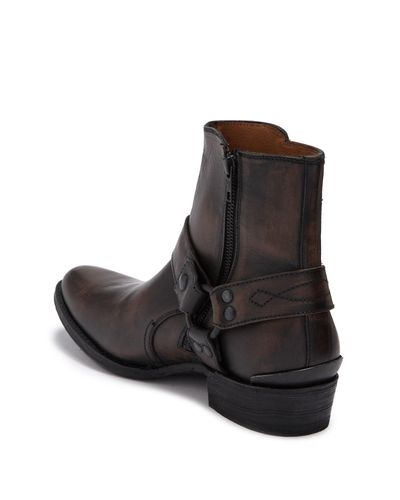 frye austin inside zip harness