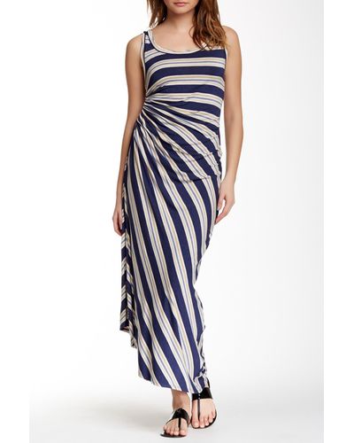 max studio striped dress