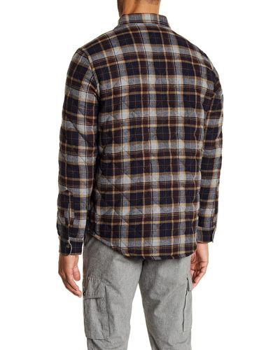 reversible flannel jacket