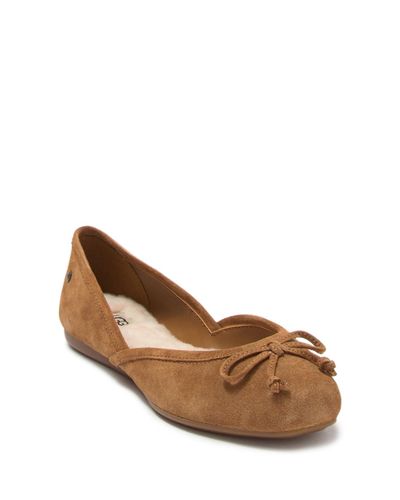 shearling lined flats