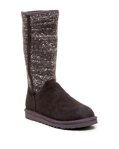 uggpure wool lined leather boot