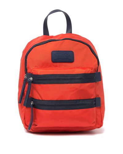 nautica nylon backpack