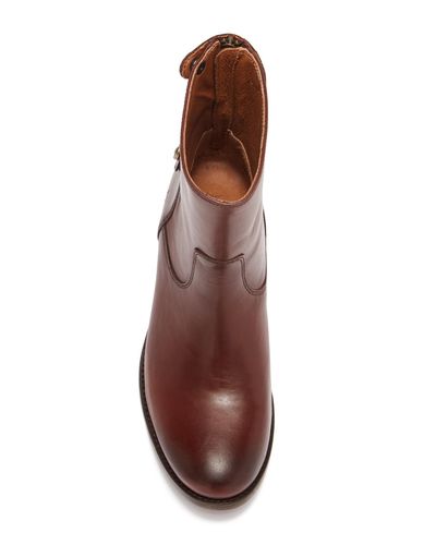 melissa button back zip