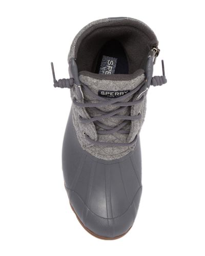 sperry syren gulf waterproof lace up duck boot