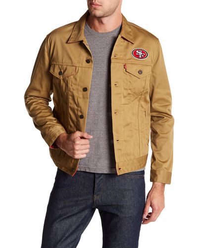 levi's nfl denim trucker jacket
