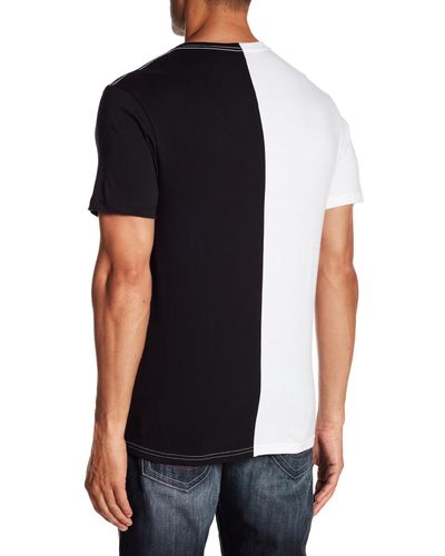 True Religion Cotton Half True Graphic Tee In Black White Black For Men Lyst