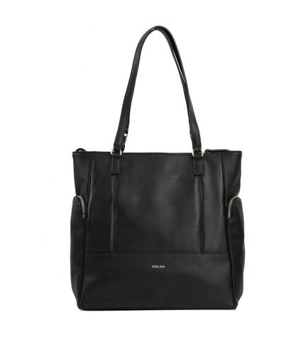 perlina isabelle leather backpack