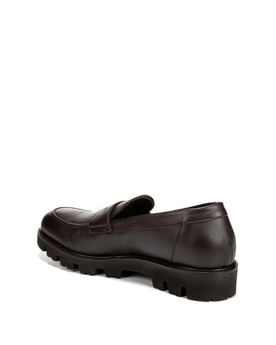 vince comrade leather penny loafer