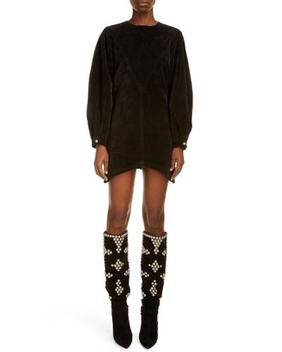 isabel marant long sleeve dress