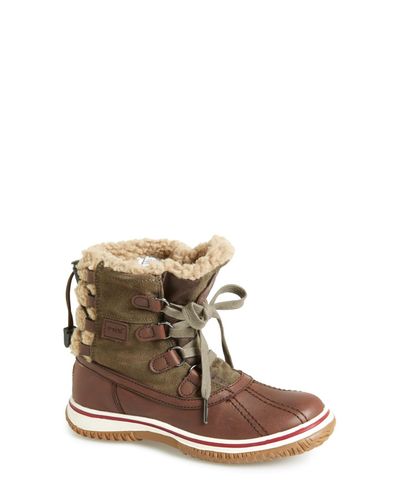 Pajar Women's ICELAND-BOOT NEW AUTHENTIC Brown Taupe 45307 