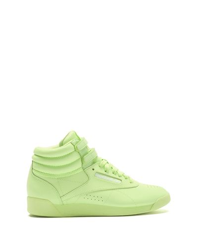 Reebok Leather Freestyle Hi Colors High 