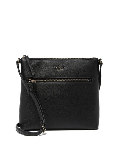 jackson top zip crossbody