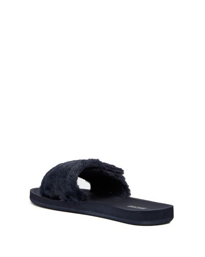 mk fur slides