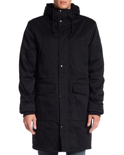 faux shearling hoodie mens
