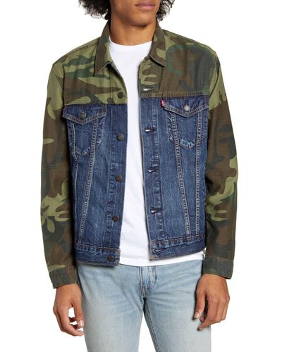 camo trucker jacket