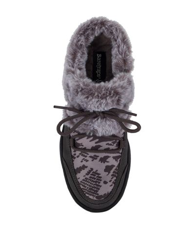 faux shearling clog slippers