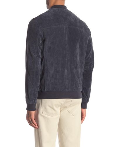 cole haan suede jacket