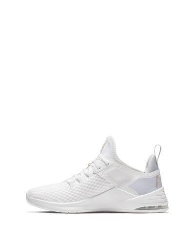 Nike Synthetic Air Max Bella Tr 2 Training Shoe in White/Metallic Gold  (White) - Lyst