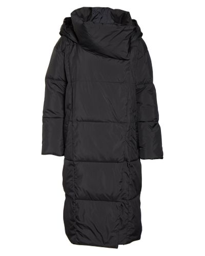 UGG Catherina Water Resistant Hooded Puffer Coat In Black At Nordstrom ...