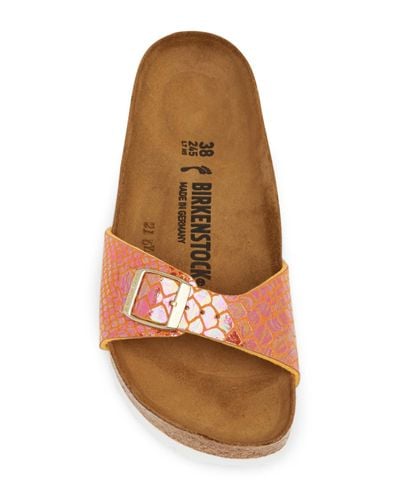 birkenstock madrid orange