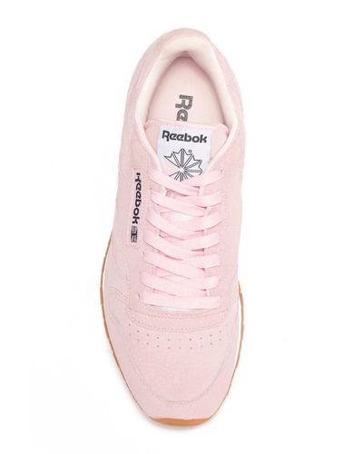 Reebok Classic Suede Pastel Emk Sneaker in Pink for Men - Lyst